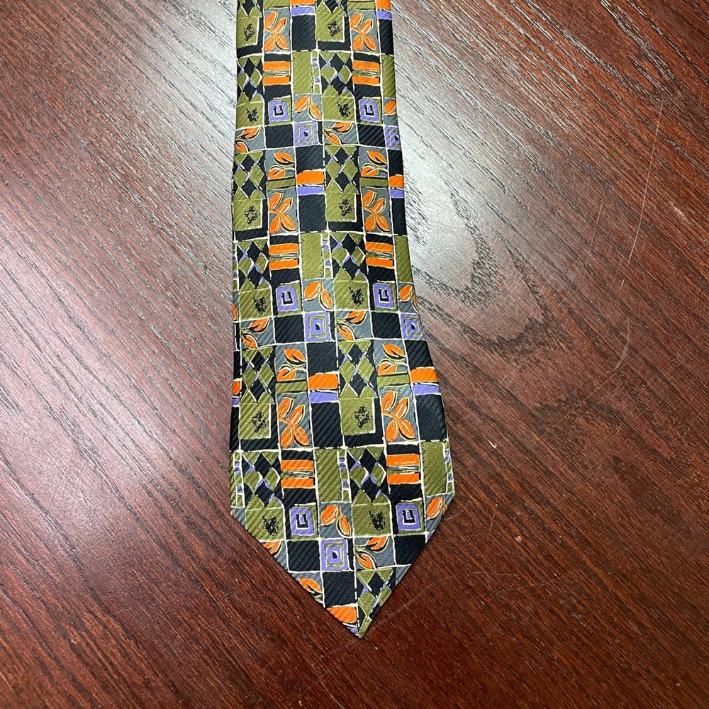 Vintage Brioni Tie abstract floral